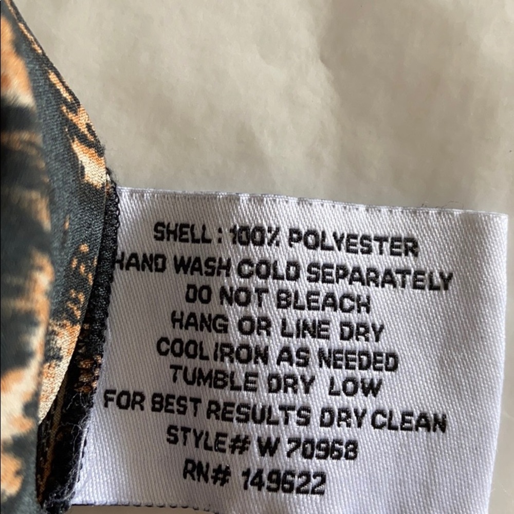 WALTER BAKER Leopard-print crepe shirt midi dress - Picture 12 of 12